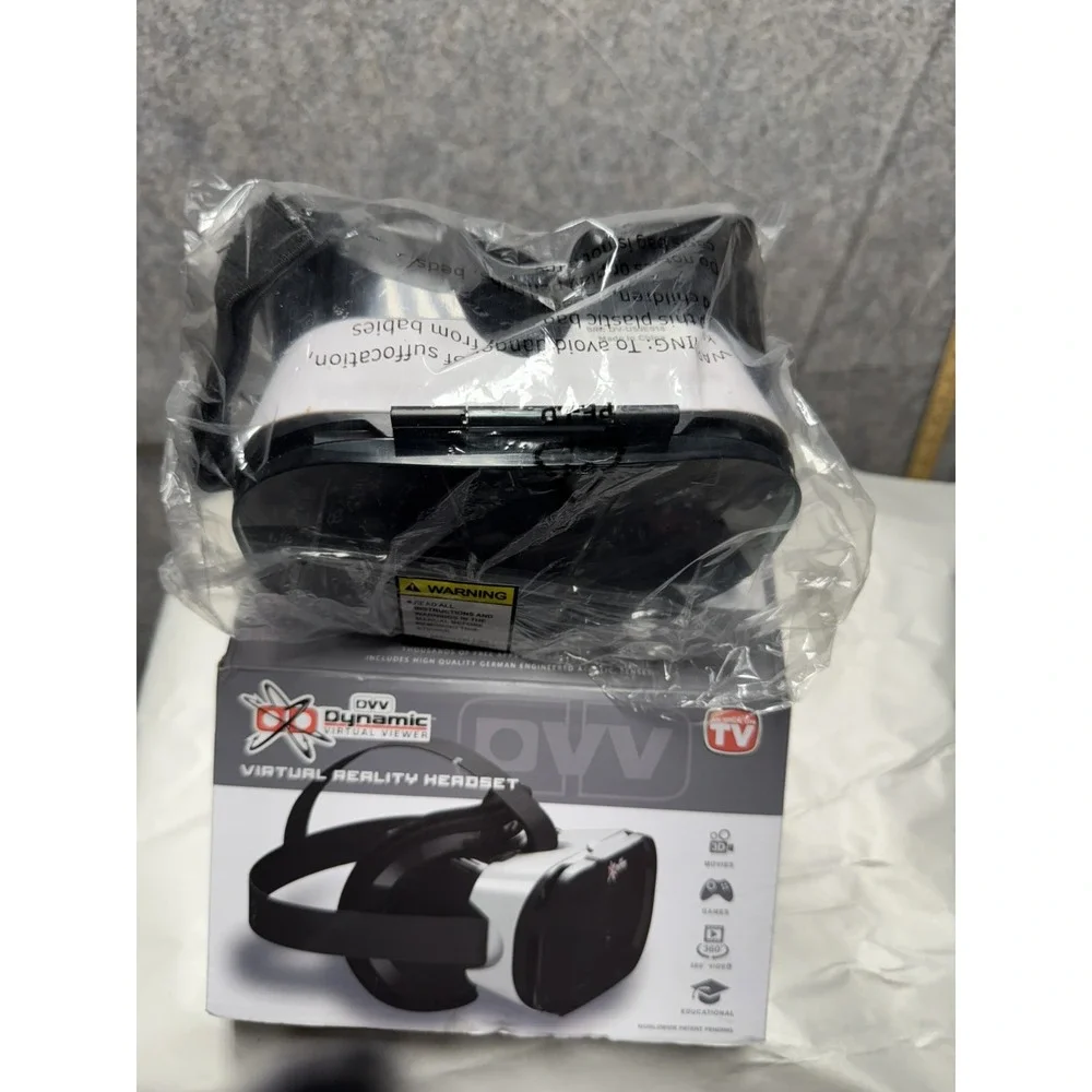 AS SEEN ON TV! DYNAMIC VIRTUAL VIEWER Virtual Reality 3D Glasses Headset 4 Phone